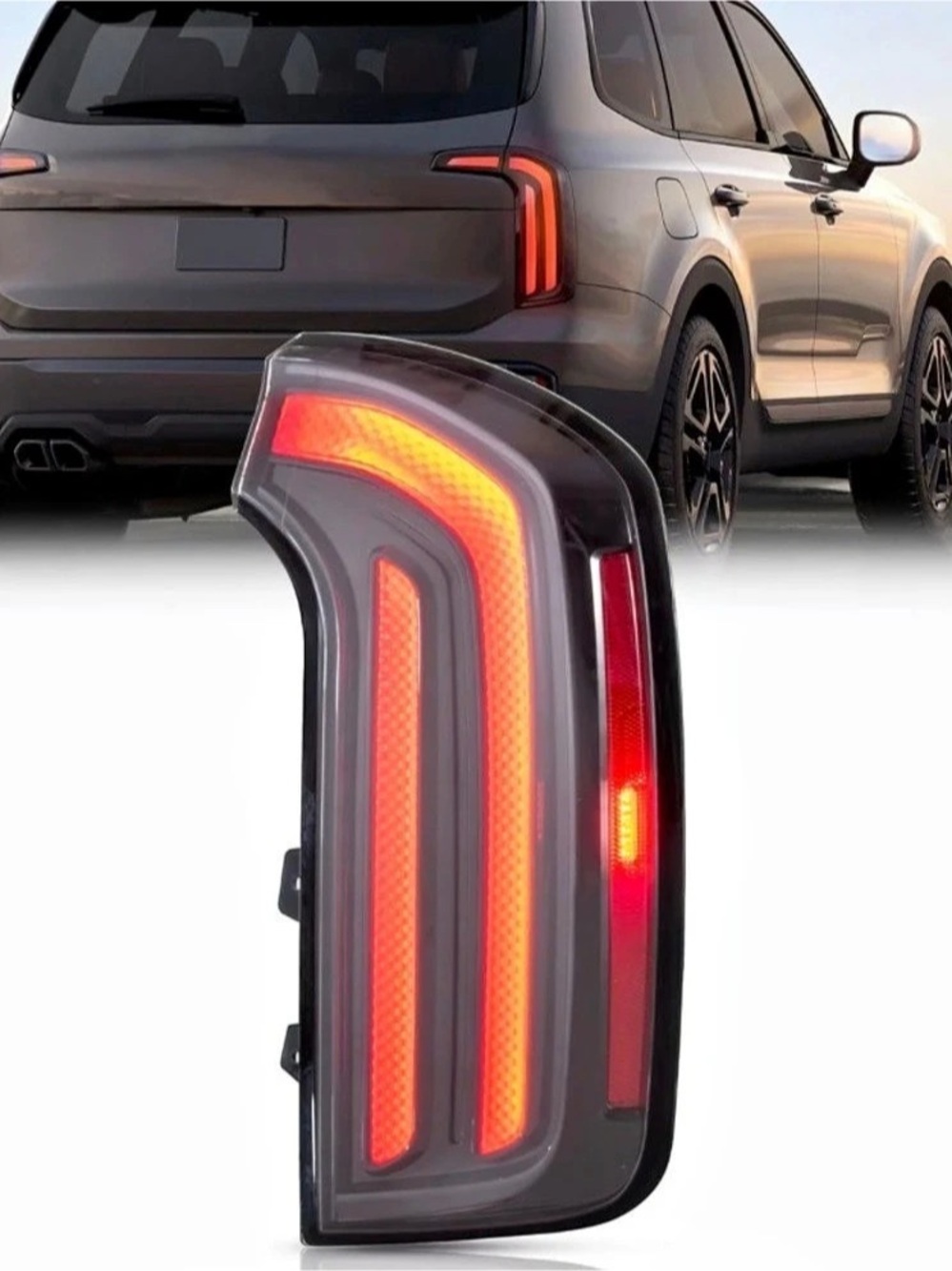 Outer Tail Light Assembly for 2023-2026 Kia Telluride EX SX X-Line X-Pro